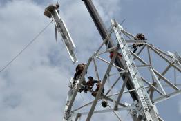 遷改線路 讓道重點園區(qū)建設