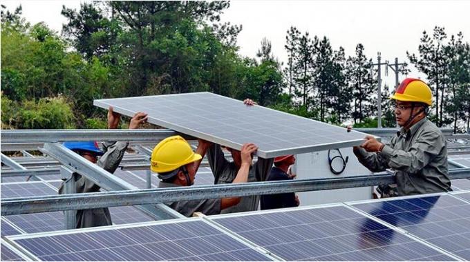 巴東118個(gè)村級(jí)光伏電站建設(shè)進(jìn)入沖刺階段