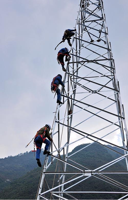 加緊施工保鄭萬(wàn)高鐵建設(shè)用電