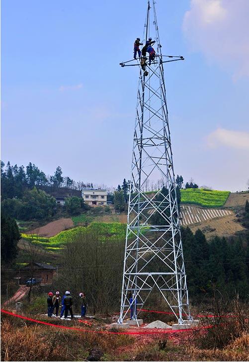加緊施工保鄭萬(wàn)高鐵建設(shè)用電