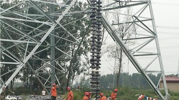 山西晉北—南京±800千伏特高壓直流輸電線(xiàn)路工程銅山段竣工