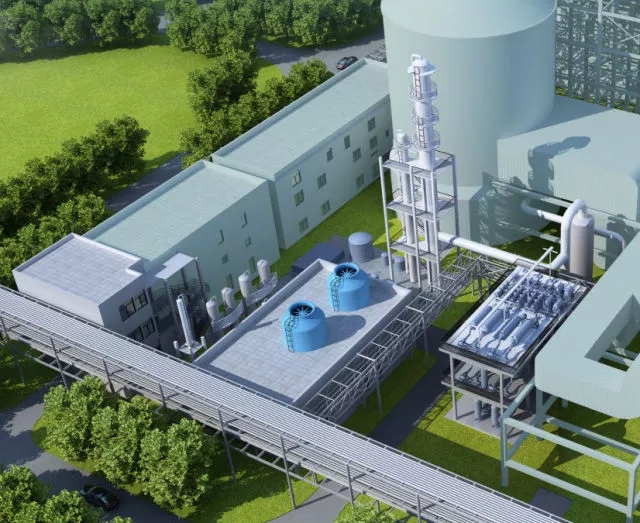 亞洲首個(gè)燃煤電廠碳捕集測(cè)試平臺(tái)項(xiàng)目開(kāi)工了！