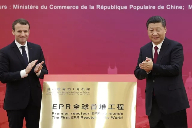中法兩國(guó)元首為廣東臺(tái)山核電成為EPR全球首堆工程揭牌