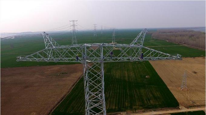 晉蘇線(xiàn)江蘇段完成首次鐵塔自檢消缺作業(yè)