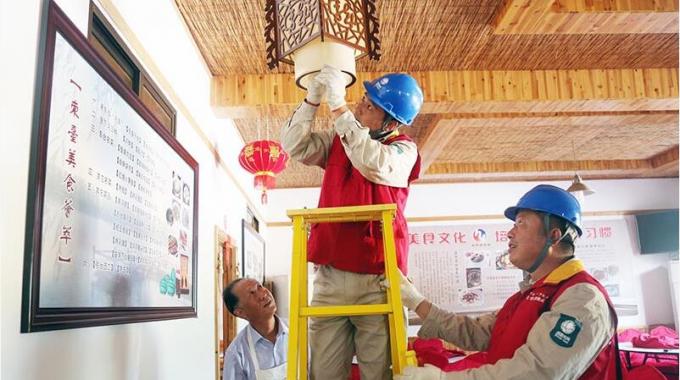 安全檢查 保證“農(nóng)家樂(lè)”可靠用電