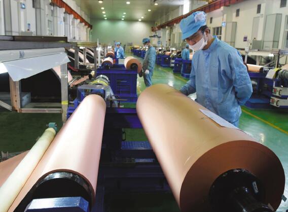 安徽銅冠銅箔公司2017年實現(xiàn)銷售收入23億元