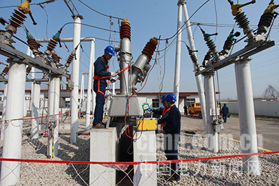梁山供電:春檢安全高效推進
