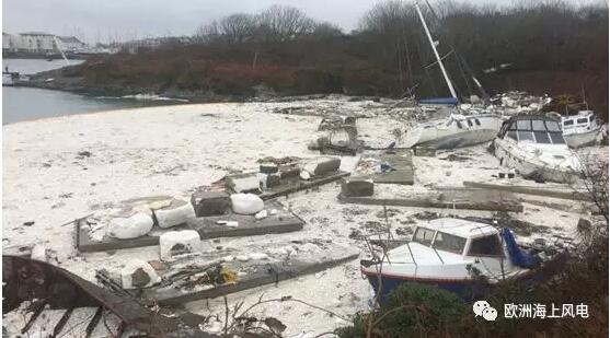 英國風(fēng)暴來襲 五艘海上風(fēng)電運(yùn)維船損失慘重