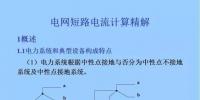 電力人必備知識！電網(wǎng)短路電流計算精解