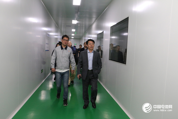 參觀東皋膜隔膜產(chǎn)線