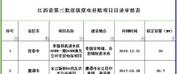 264MW！江西公示第三批省級光伏度電補貼目錄項目審核結(jié)果