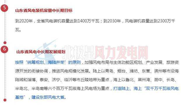 數(shù)說山東風(fēng)電2016-2030