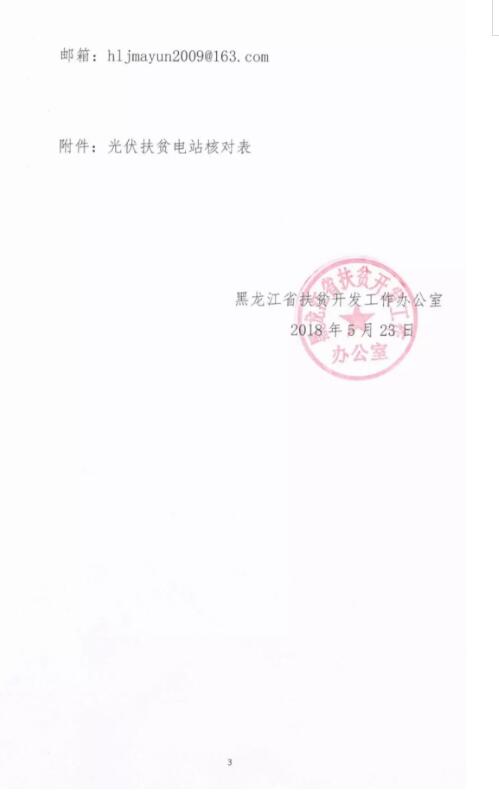 黑龍江扶貧辦：非貧困村堅決不允許建光伏扶貧電站