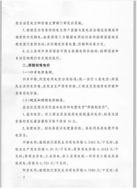 西藏調(diào)整上網(wǎng)電價(jià) 集中式與分布式光伏全額上網(wǎng)模式由0.25元降至0.1元