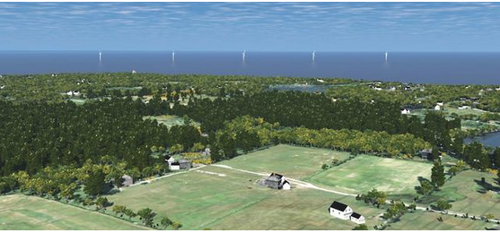 風力發(fā)電在新英格蘭海岸蔚然成風