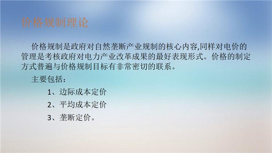 我國電力價(jià)格規(guī)制現(xiàn)狀、存在的問題及原因分析