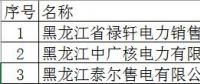 黑龍江新增3家新注冊(cè)和北京推送的10家售電公司