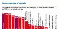 【數(shù)據(jù)】各種生物燃料能否減少碳排放？有的可以 有的卻比石油排放還高!