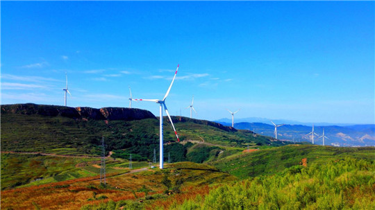 這個(gè)風(fēng)電場(chǎng)在河南地區(qū)的發(fā)電量不一般