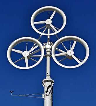 發(fā)電不用怕風(fēng)?。喝毡拘滦惋L(fēng)車體型小電量足