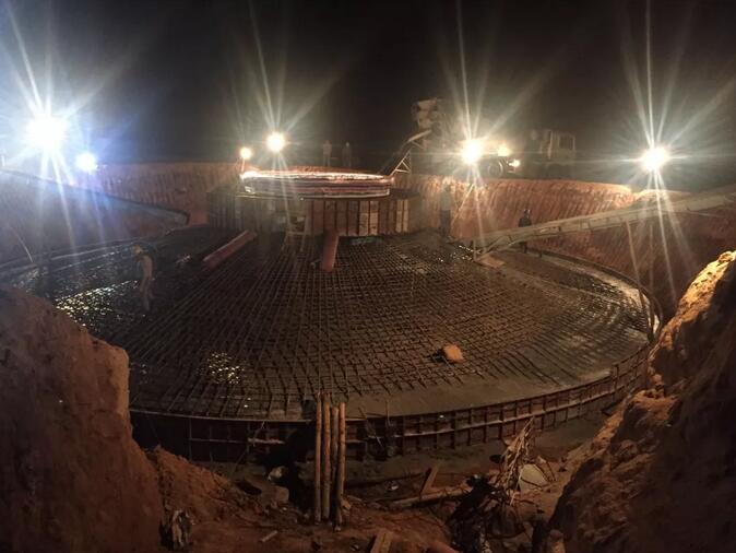 霞浦馬耳山風(fēng)電場項目完成全部風(fēng)機(jī)基礎(chǔ)澆筑任務(wù)