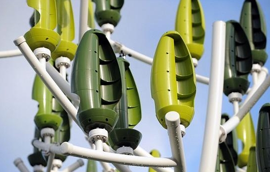 任何風(fēng)向都可以運(yùn)作的風(fēng)力發(fā)電人造樹(shù)