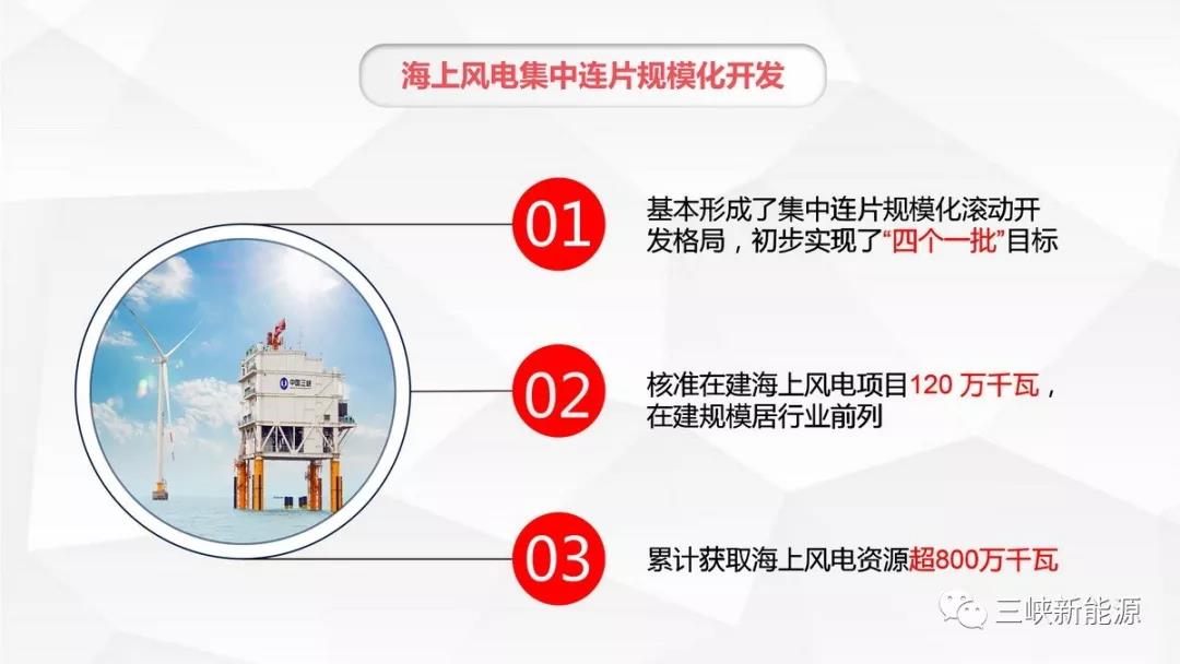 三峽新能源年中工作報(bào)告：核準(zhǔn)在建海上風(fēng)電項(xiàng)目120萬千瓦 居行業(yè)前列