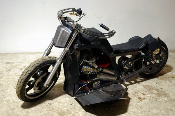 那么酷的摩托車(chē)竟然用的是風(fēng)力