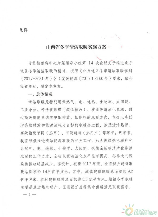 山西提出重點(diǎn)利用低谷期富余風(fēng)電推廣電供暖