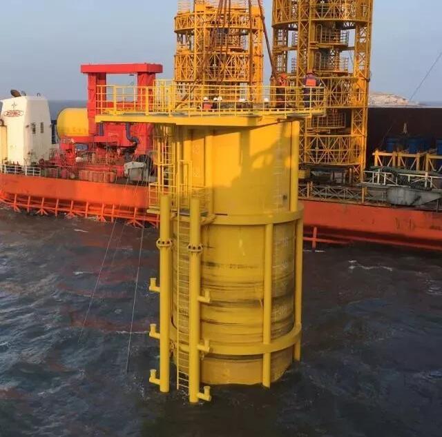 龍源中能公司突破海上風(fēng)電大直徑嵌巖施工技術(shù)難關(guān)