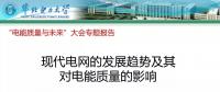現(xiàn)代電網(wǎng)的發(fā)展趨勢及其對電能質(zhì)量的影響
