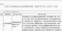 工信部公布全國工業(yè)領域電力需求側(cè)管理第二批參考產(chǎn)品（技術）目錄：涉<font color=