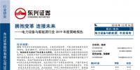 電力設(shè)備與新能源行業(yè)2019年度策略報(bào)告：擁抱變革 連接未來