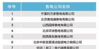 北京新增9家售電公司 1家注冊暫不生效！